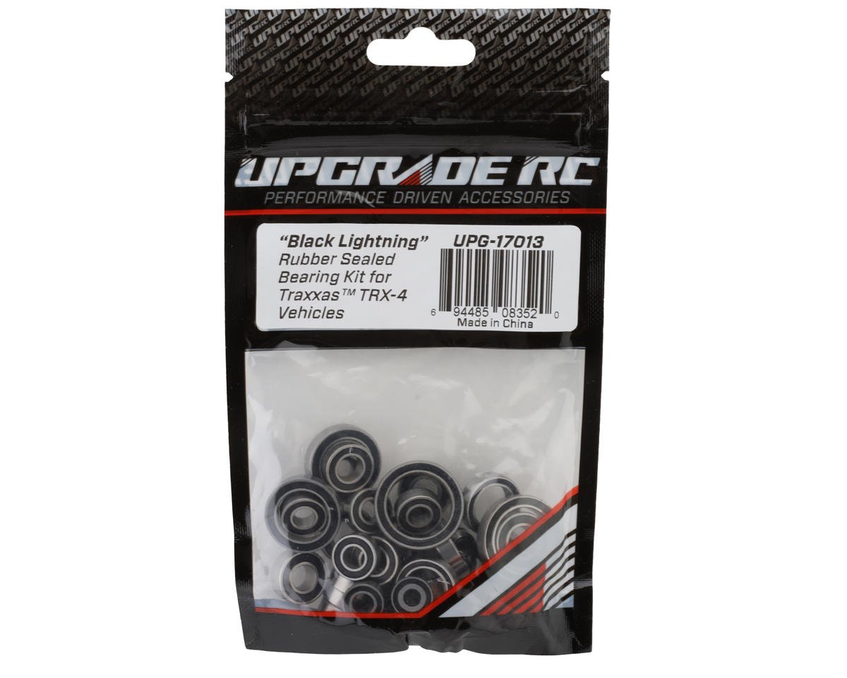 UpGrade RC "Black Lightning" Rubber Sealed Bearing Kit for Traxxas¨ TRX-4¨ (UPG-17013)