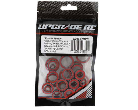 UpGrade RC "Rocket Speed" Rubber Sealed Ceramic Bearing Kit for Arrma¨ 4S (UPG-17020)