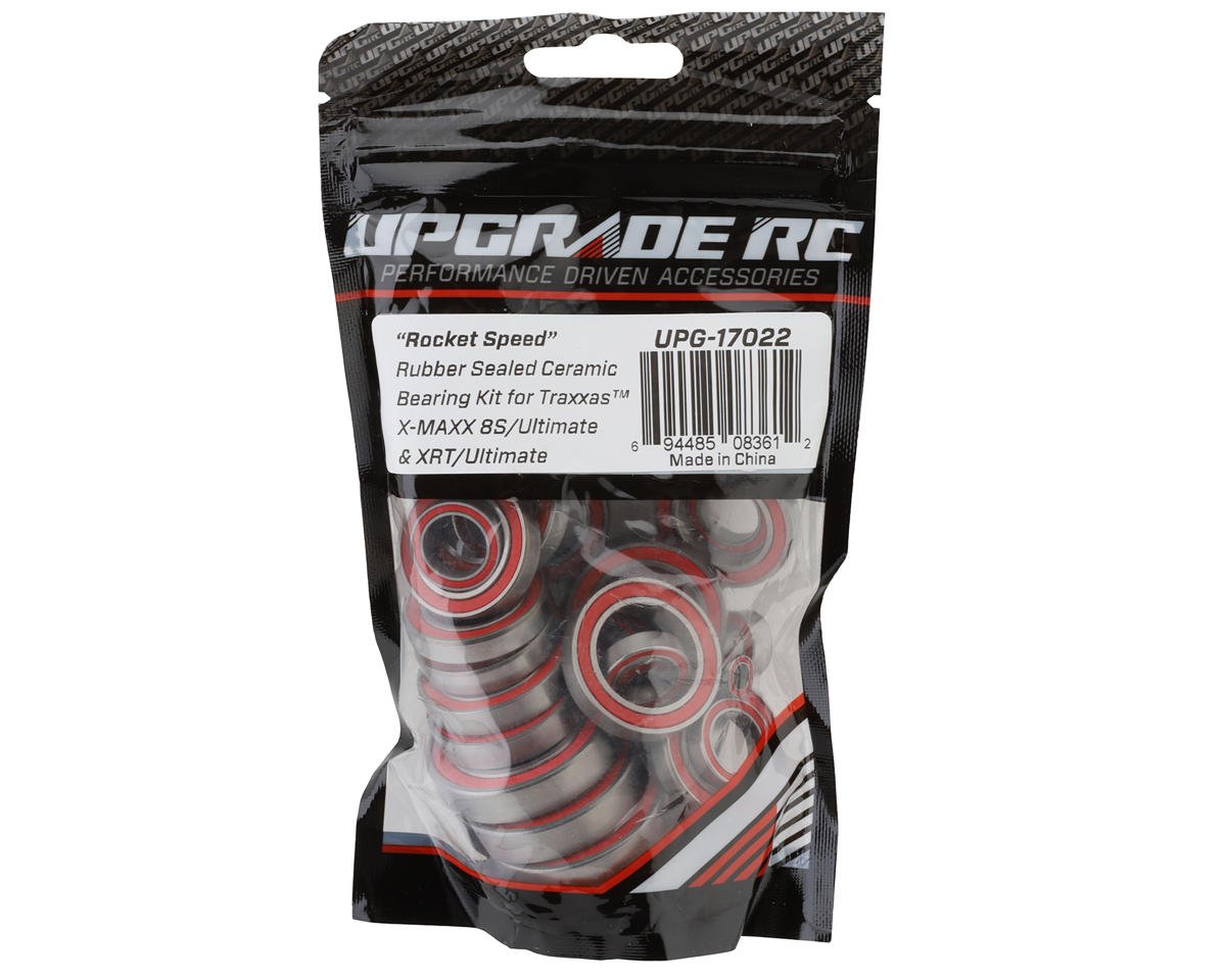 UpGrade RC "Rocket Speed" Rubber Sealed Ceramic Bearing Kit for Traxxas¨ 8S (UPG-17022)