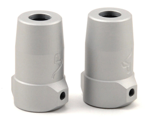 Vanquish Products AX-10 Rear Lockout (Silver) (2) (VPS01158)