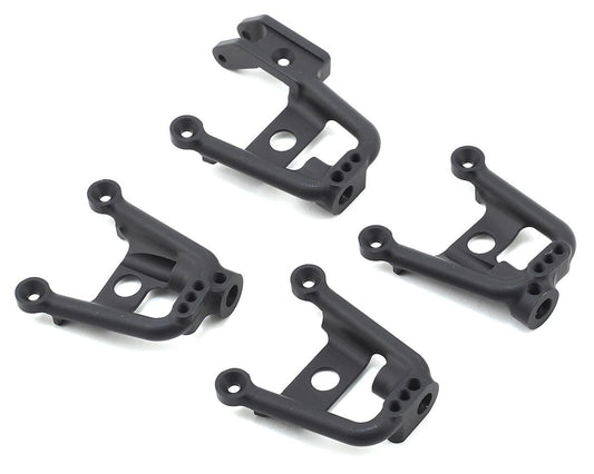 Vanquish Products SCX10 II Shock Hoops (Black) (VPS01860)