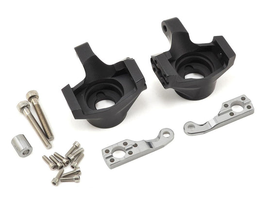 Vanquish Products Axial SCX10 II Steering Knuckles (Black) (VPS02900)
