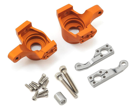 Vanquish Products Axial SCX10 II Steering Knuckles (Orange) (VPS02903)