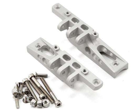 Vanquish Products Wraith/Yeti Aluminum HD Axle Truss Set (Silver) (VPS04312)