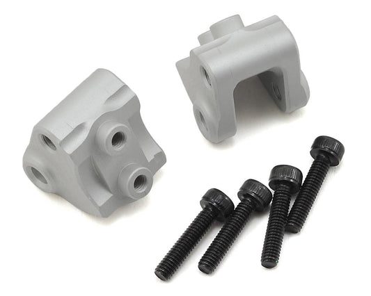Vanquish Products SCX10 II Lower Link/Shock Mounts (2) (Silver) (VPS04467)