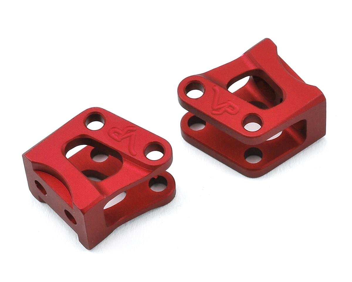 Vanquish Products Wraith Lower Shock Link Mount Set (Red) (2) (VPS04722)