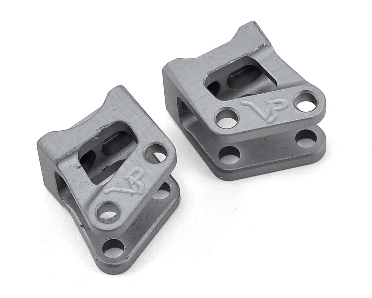 Vanquish Products Shock Link Mounts (2) (Grey) (VPS04725)