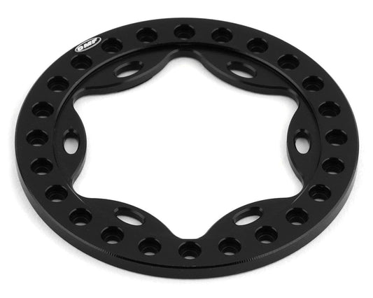 Vanquish Products OMF 1.9" Scallop Beadlock Ring (Black) (VPS05122)