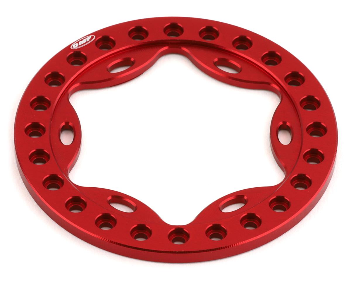 Vanquish Products OMF 1.9" Scallop Beadlock Ring (Red) (VPS05123)