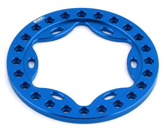 Vanquish Products OMF 1.9" Scallop Beadlock Ring (Blue) (VPS05124)