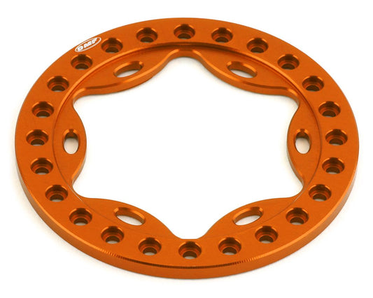 Vanquish Products OMF 1.9" Scallop Beadlock Ring (Orange) (VPS05125)