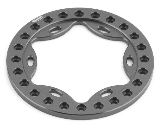 Vanquish Products OMF 1.9" Scallop Beadlock Ring (Grey) (VPS05126)