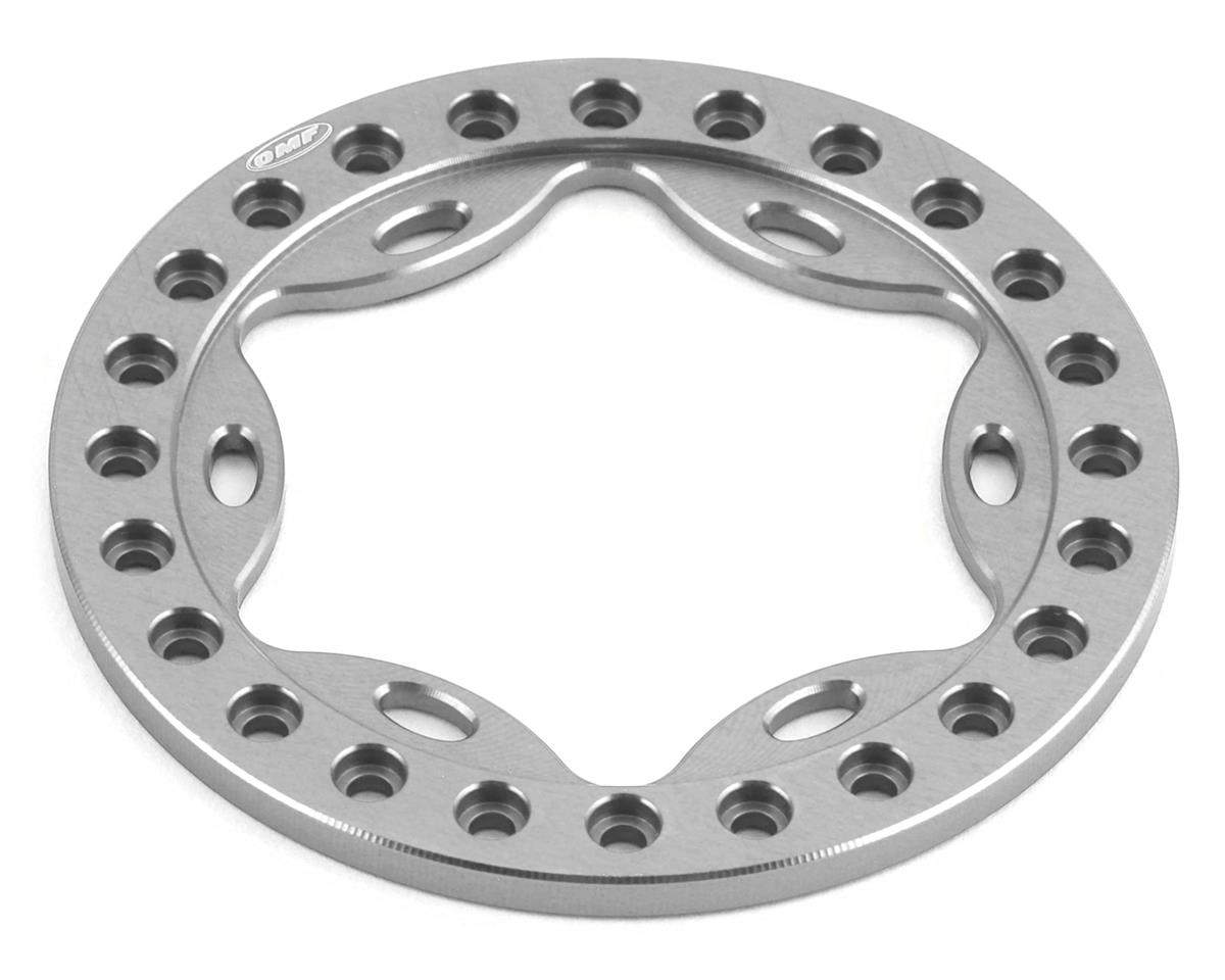 Vanquish Products OMF 1.9" Scallop Beadlock Ring (Silver) (VPS05127)