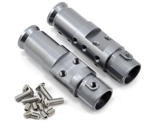 Vanquish Products "Currie Rockjock" SCX10 Front Tubes (Grey) (VPS06673)