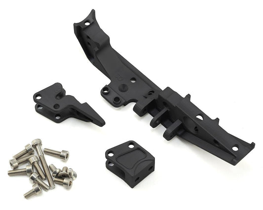 Vanquish Products Wraith Currie Rockjock 70 Rear Truss/Link Mounts (Black) (VPS06992)