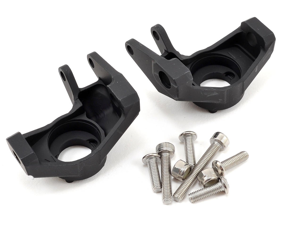 Vanquish Products Wraith Scale Steering Knuckle Set (2) (Black) (VPS07003)