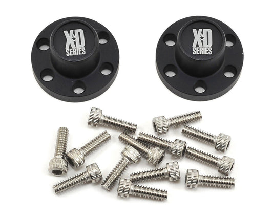 Vanquish Products XD Series Center Hubs (2) (Black) (VPS07720)