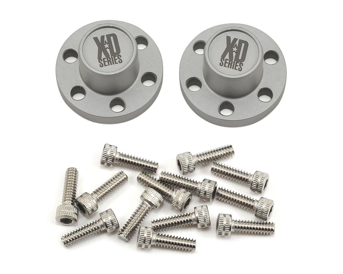 Vanquish Products XD Series Center Hubs (2) (Silver) (VPS07721)