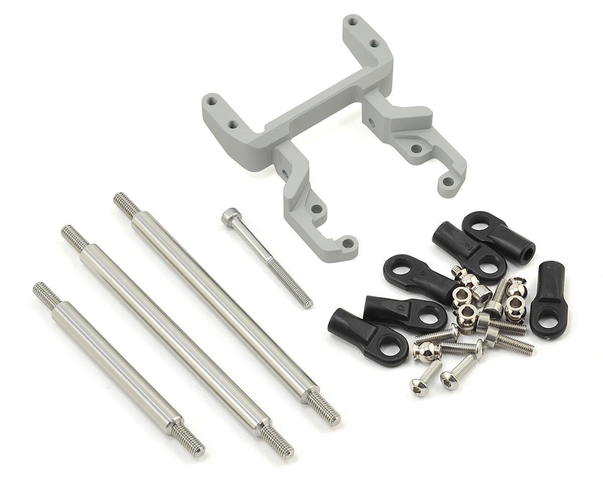 Vanquish Products Currie F9 SCX10 II Servo Mount (Silver) (VPS07857)