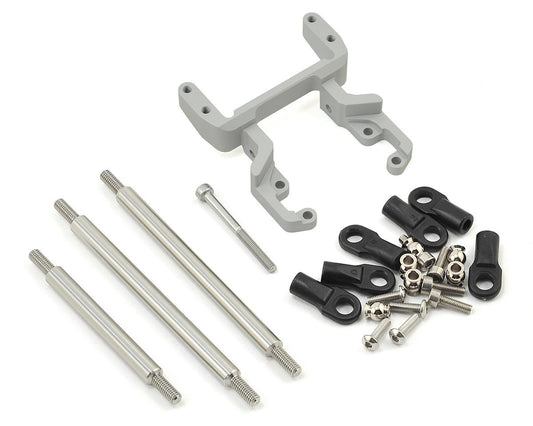 Vanquish Products Currie F9 SCX10 II Servo Mount (Silver) (VPS07857)