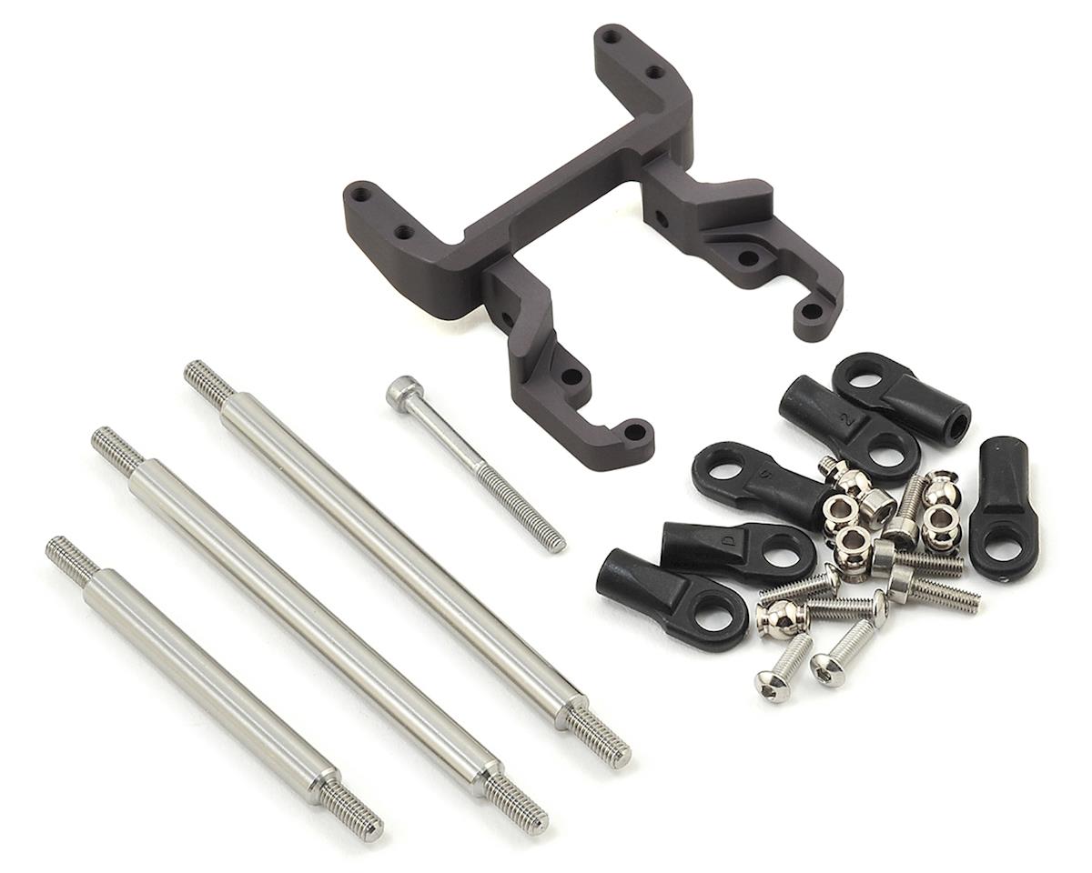 Vanquish Products Currie F9 SCX10 II Servo Mount (Grey) (VPS07858)