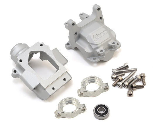 Vanquish Products Yeti Currie F9 Front Bulkhead (Silver) (VPS07901)