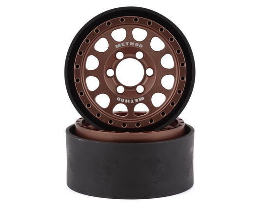 Vanquish Products Method 105 1.9" Beadlock Crawler Wheels (Bronze) (2) (VPS07920)