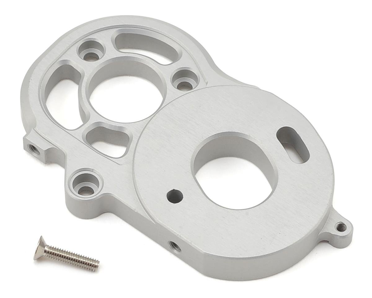 Vanquish Products SCX10 II 2-Speed Transmission Motor Plate (Silver) (VPS08101)