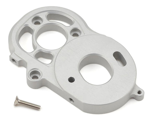 Vanquish Products SCX10 II 2-Speed Transmission Motor Plate (Silver) (VPS08101)