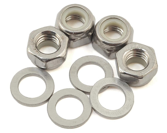 Vanquish Products VXD Universal 5mm Nylon Locking Wheel Nuts (4) (VPS08335)