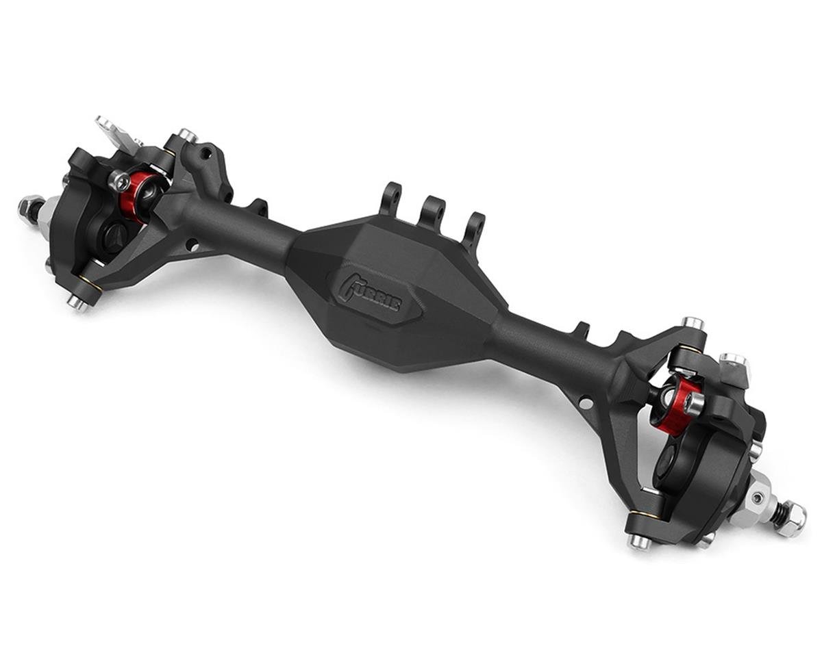 Vanquish Products Currie Portal F9 SCX10 II Front Axle Kit (Black) (VPS08350)