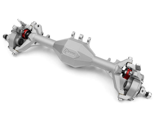 Vanquish Products Currie Portal F9 SCX10 II Front Axle Kit (Silver) (VPS08351)