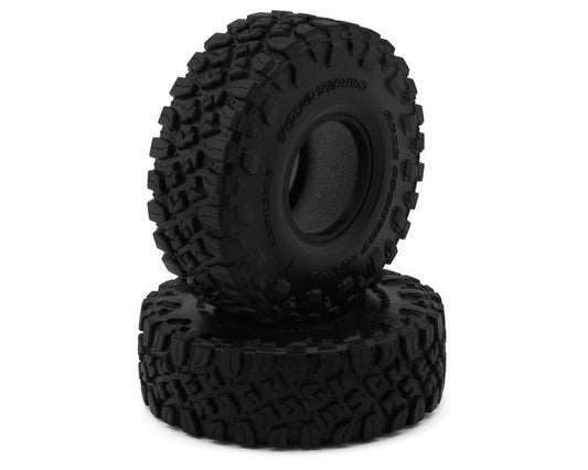 Vanquish Products 1.9" Toyo Open Country R/T Pro Tires (4.65" OD) (2) (Red) (VPS10108)