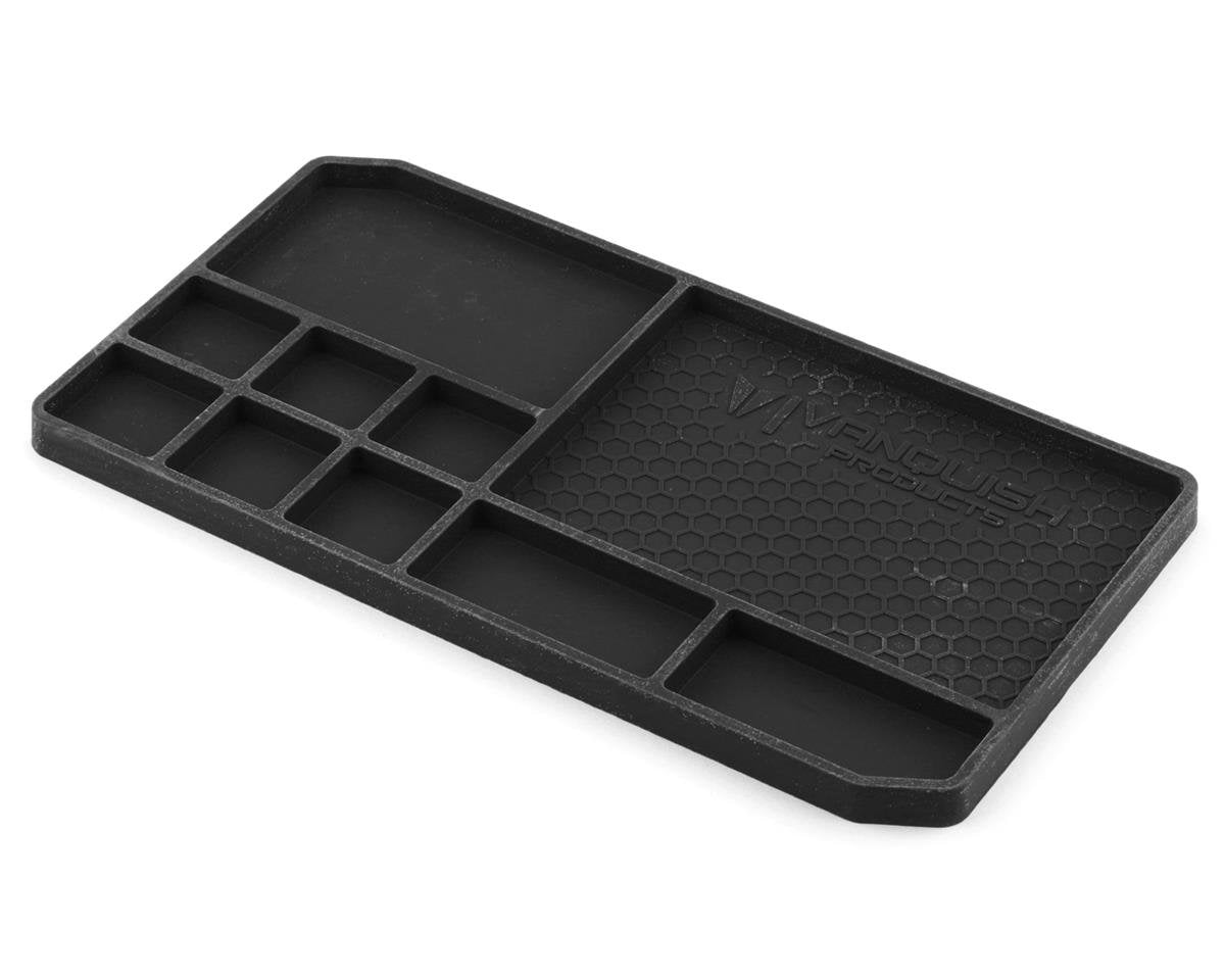 Vanquish Products Rubber Parts Tray (Black) (VPS10160)