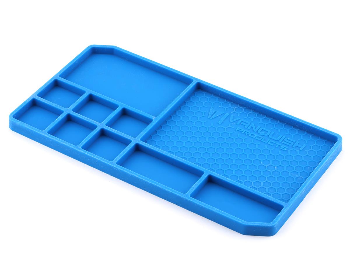 Vanquish Products Rubber Parts Tray (Blue) (VPS10162)