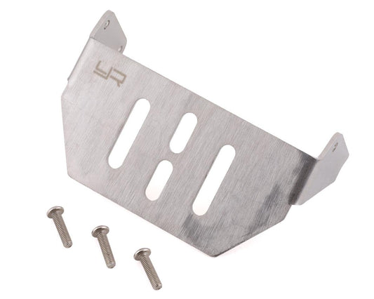 Yeah Racing Axial SCX10 III Stainless Steel Front Upper Skid Plate (YEA-AXSC-017)