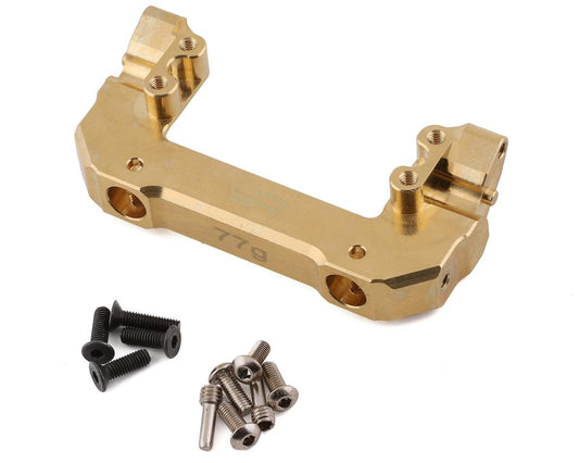 Yeah Racing Axial SCX10 III Brass Front Bumper/Servo Mount (77g) (YEA-AXSC-018)