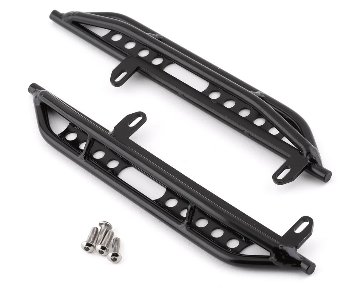 Yeah Racing Axial SCX10 III Steel Rock Sliders (Black) (2) (YEA-AXSC-021)