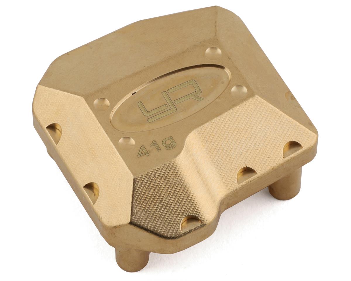 Yeah Racing Axial SCX10 III High Mass Brass Differential Cover (41g) (YEA-AXSC-022)
