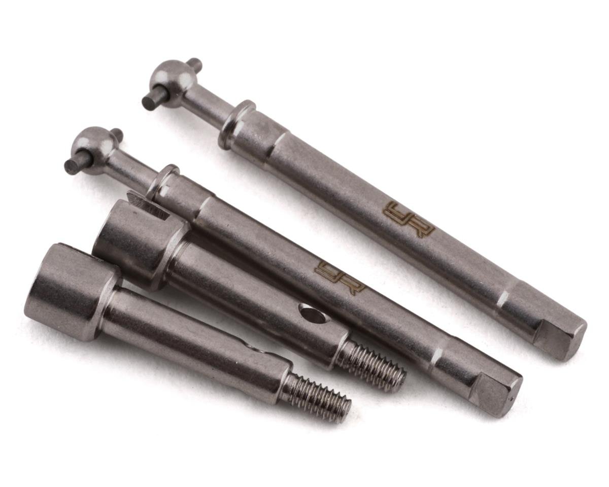 Yeah Racing SCX24 Steel Front Driveshafts (YEA-AXSC-043)