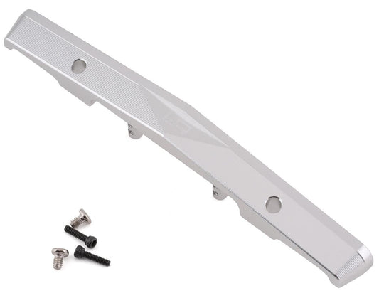 Yeah Racing Axial SCX24 Aluminum C10 Front Bumper (Silver) (YEA-AXSC-051)