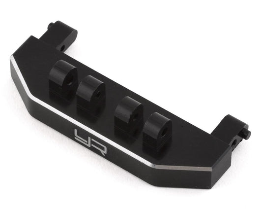 Yeah Racing Axial SCX24 Deadbolt Aluminum Rear Body Mount (Black) (YEA-AXSC-056)