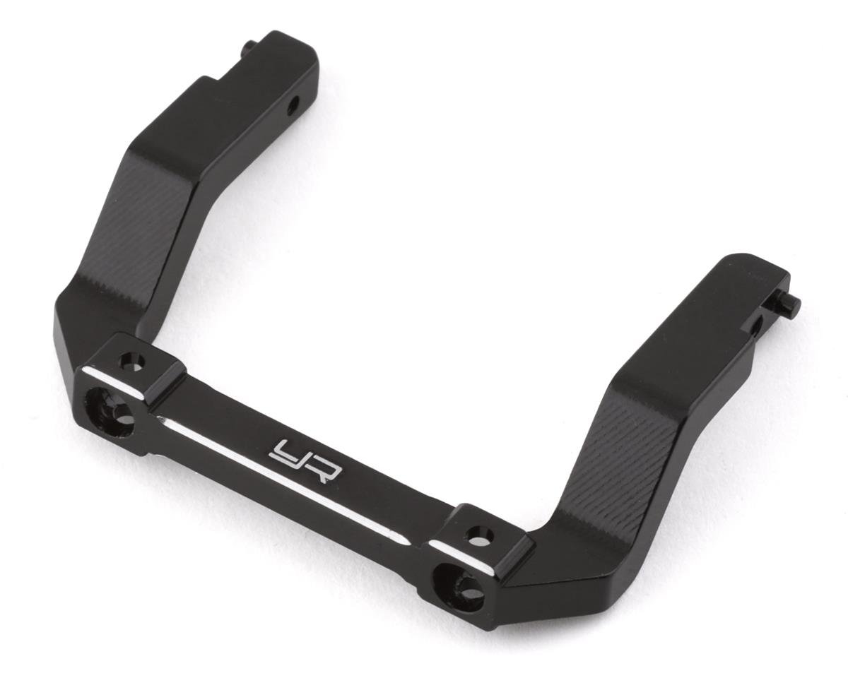 Yeah Racing Axial SCX24 C10 Aluminum Front Bumper Mount (Black) (YEA-AXSC-059)