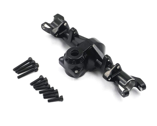 Yeah Racing SCX24 Aluminum Front Axle Housing (Black) (YEA-AXSC-065)