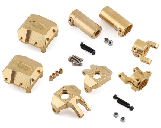 Yeah Racing SCX10 II High Mass Brass Upgrade Set (YEA-AXSC-S01)