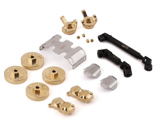 Yeah Racing Axial SCX24 Deadbolt Metal Upgrade Parts Set (133.5mm Wheelbase) (YEA-AXSC-S04)