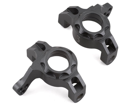 Yeah Racing Axial Wraith Aluminum Steering Knuckles (Grey) (2) (YEA-AXWR-005)