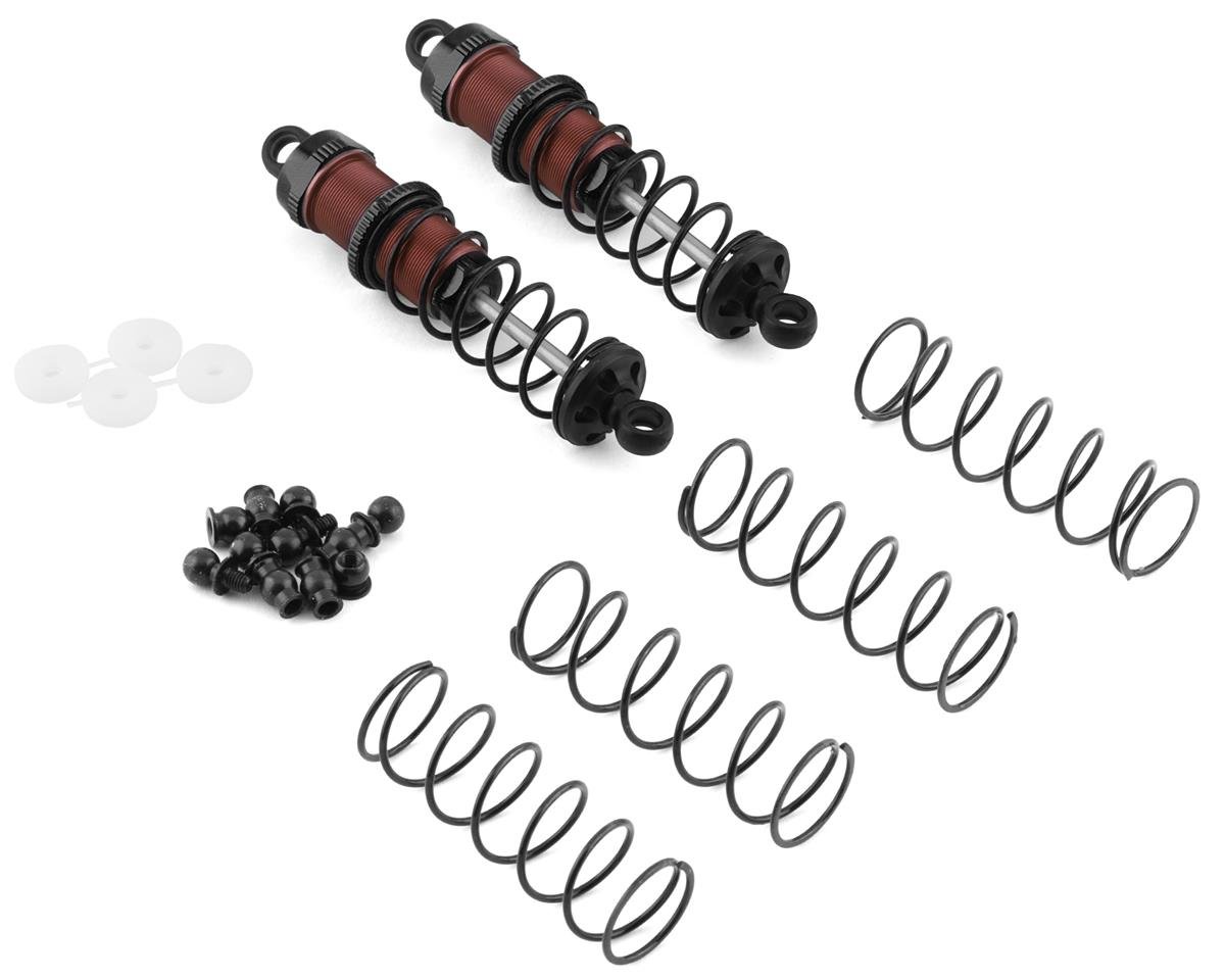 Yeah Racing Aluminum Go Big Bore Off-Road Shocks (Black) (2) (80mm) (YEA-BBG-0080BK)