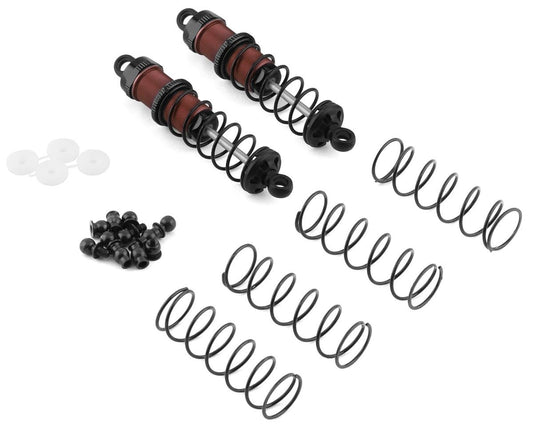 Yeah Racing Aluminum Go Big Bore Off-Road Shocks (Black) (2) (80mm) (YEA-BBG-0080BK)