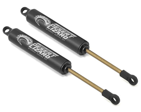 Yeah Racing 120mm Desert Lizard Two Stage Internal Spring Shock (2) (Black) (YEA-DDL-120BK)